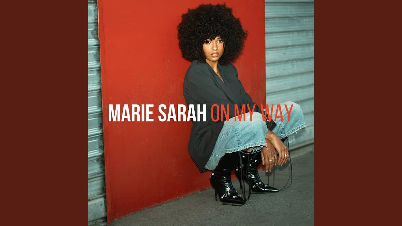 On My Way — Marie Sarah, pochette d’album